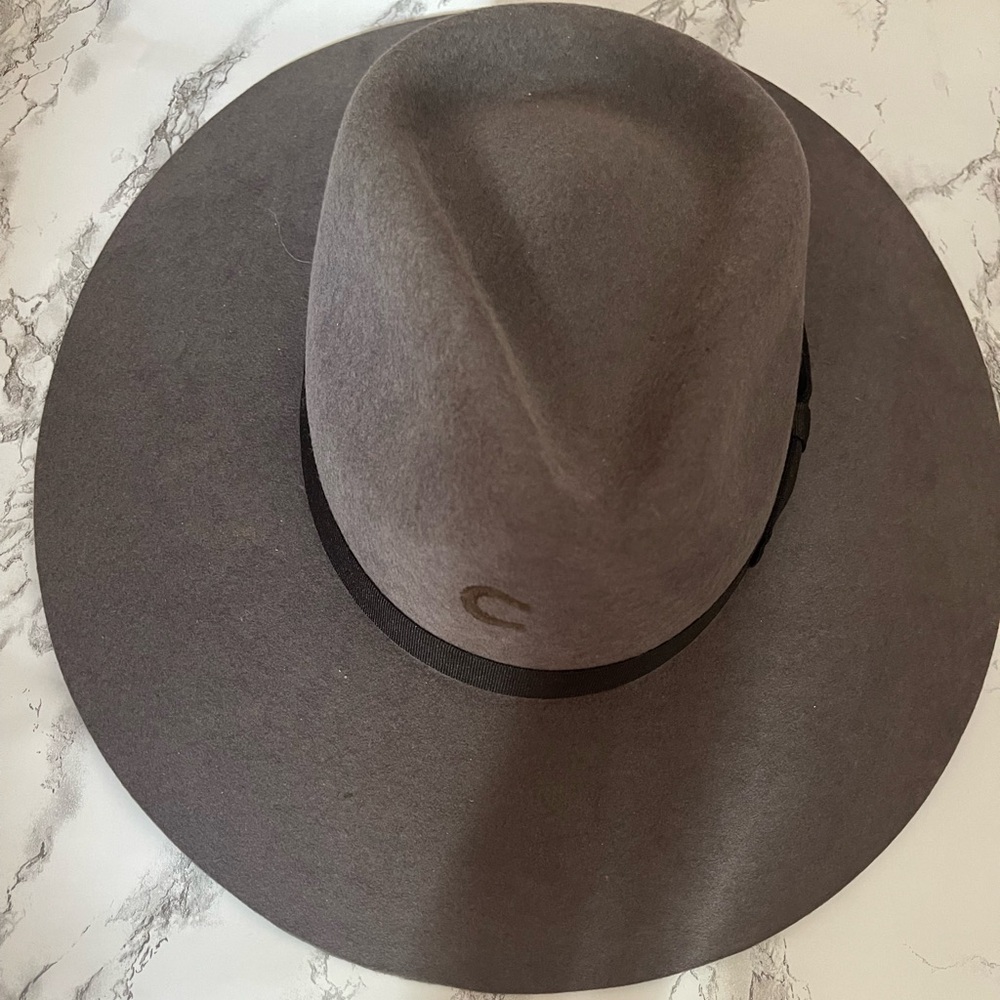 Stylish Gray Fedora Hat